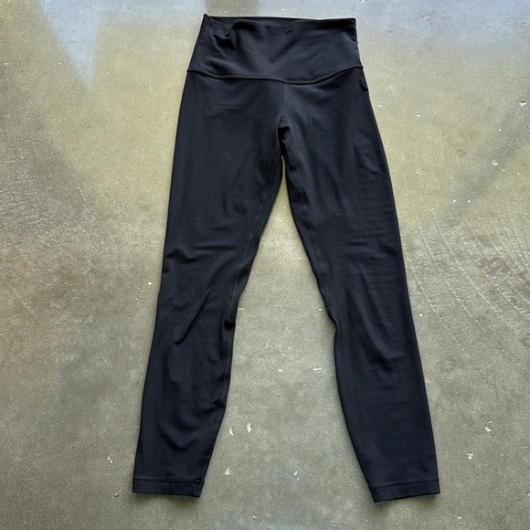 lululemon athletica Pants - Lululemon Align Ribbed HR Pant 25” Black